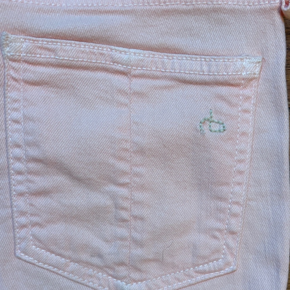 Rag & Bone pink capri store exclusive jeans sz 26 - Picture 6 of 6